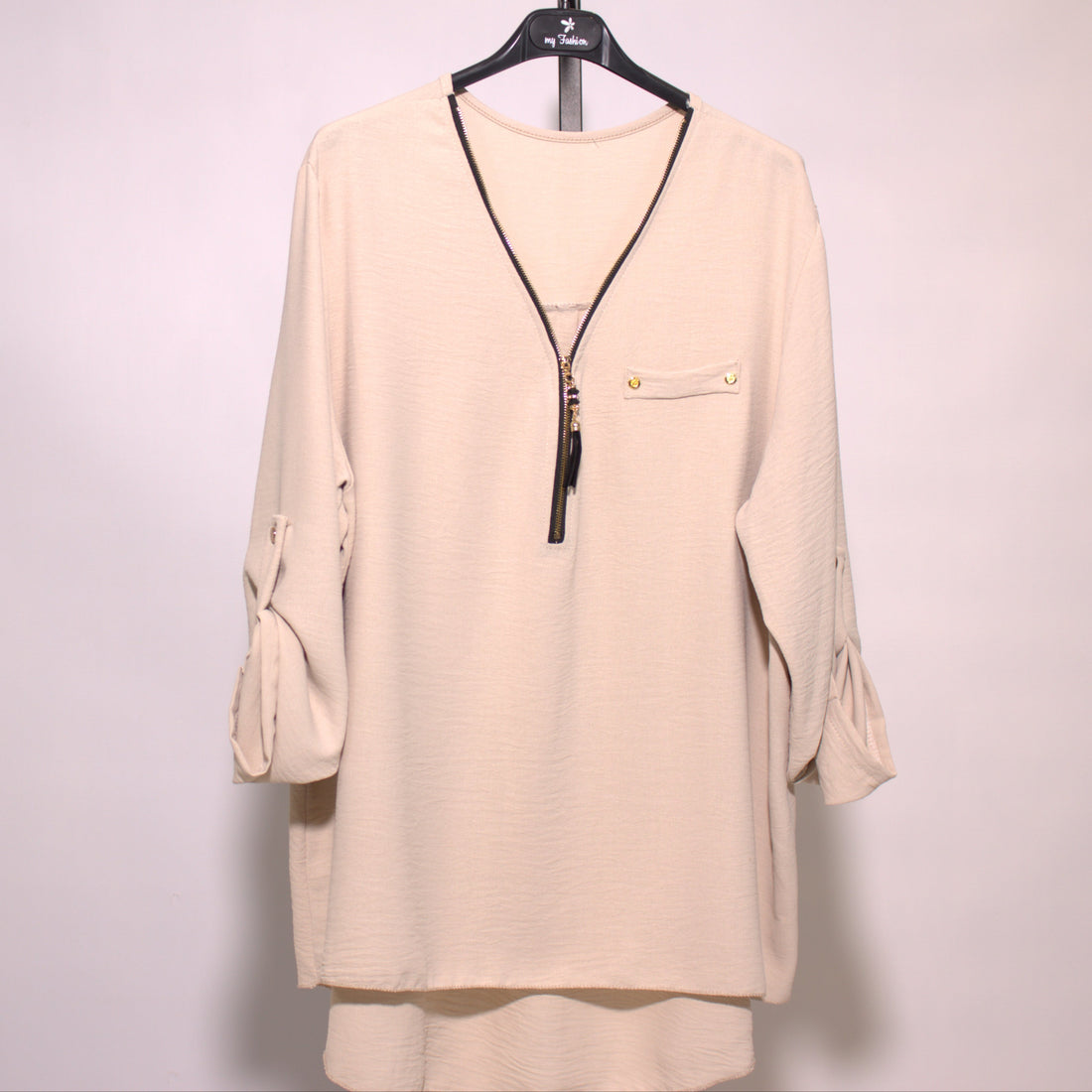 Longsleeve shirt Pipii - beige