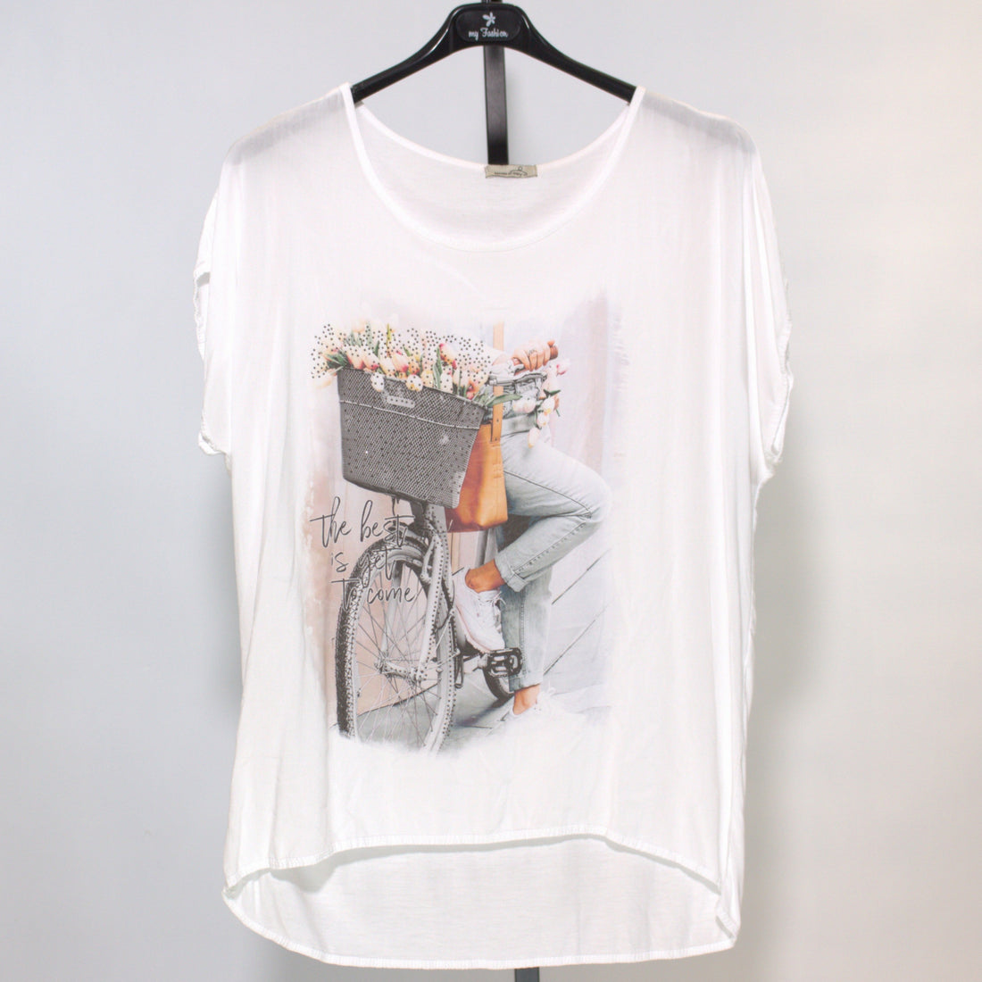 Shirt Springprint - grau