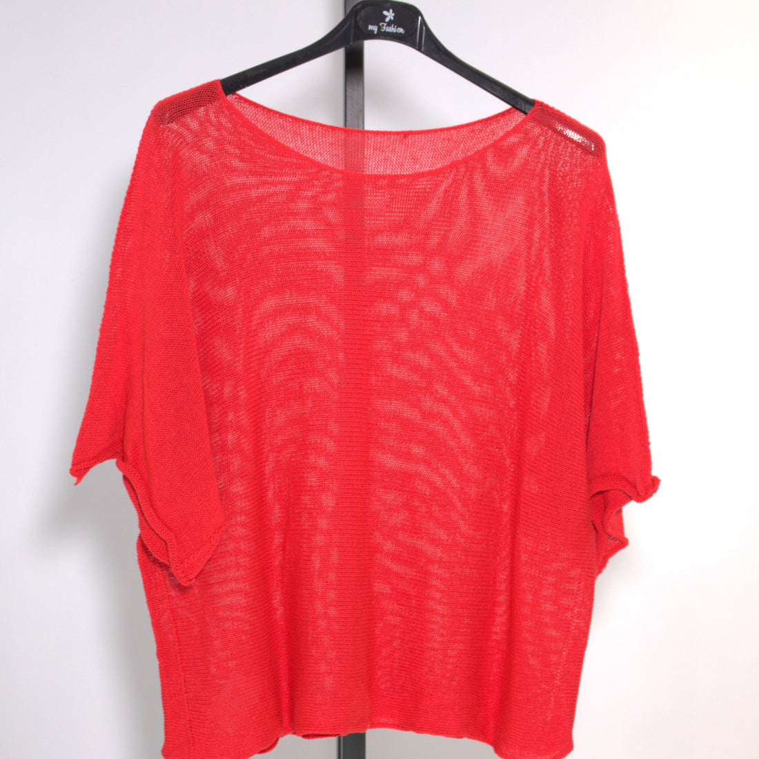 Knitted shirt - red