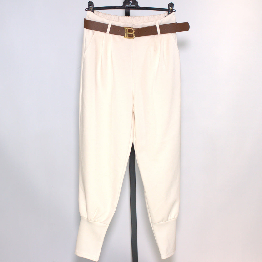 Stoffhose Anika - creme
