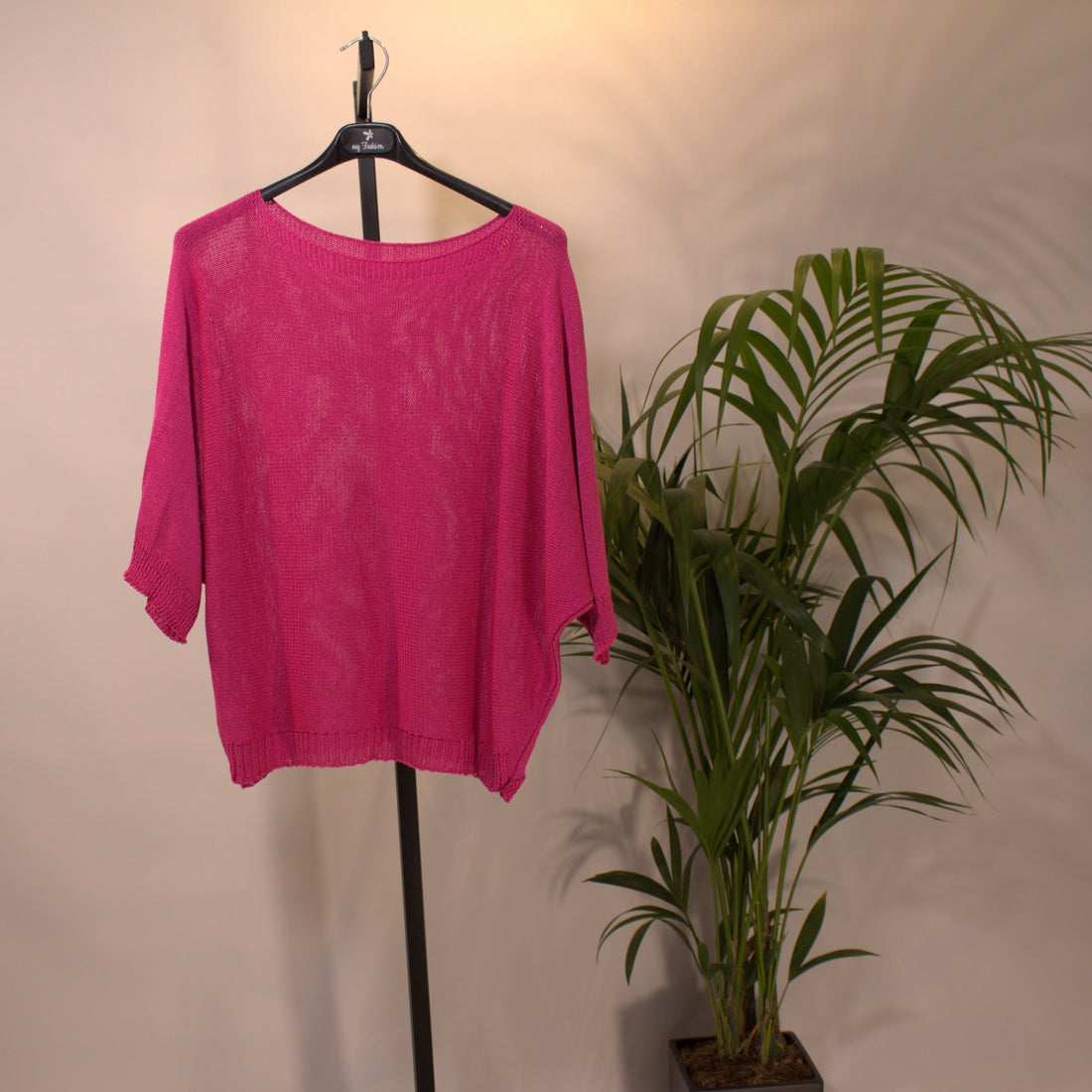 Wool Top A -pink
