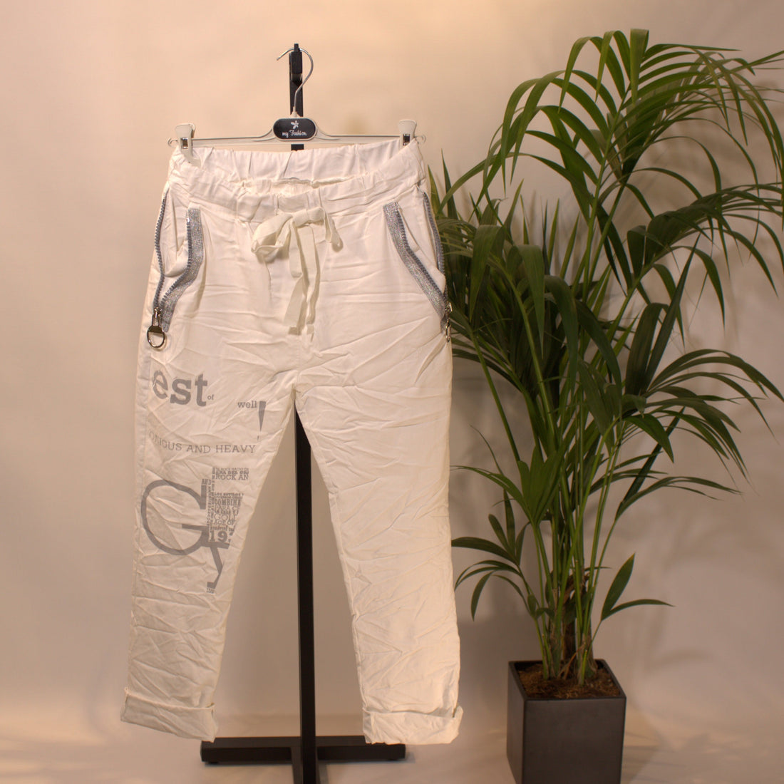 Est Jogger Pants - White