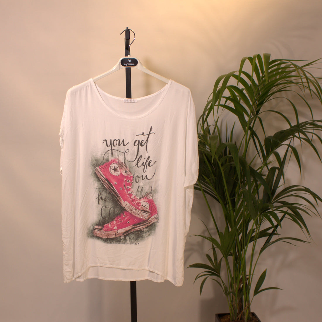 Sneaker shirt A - pink