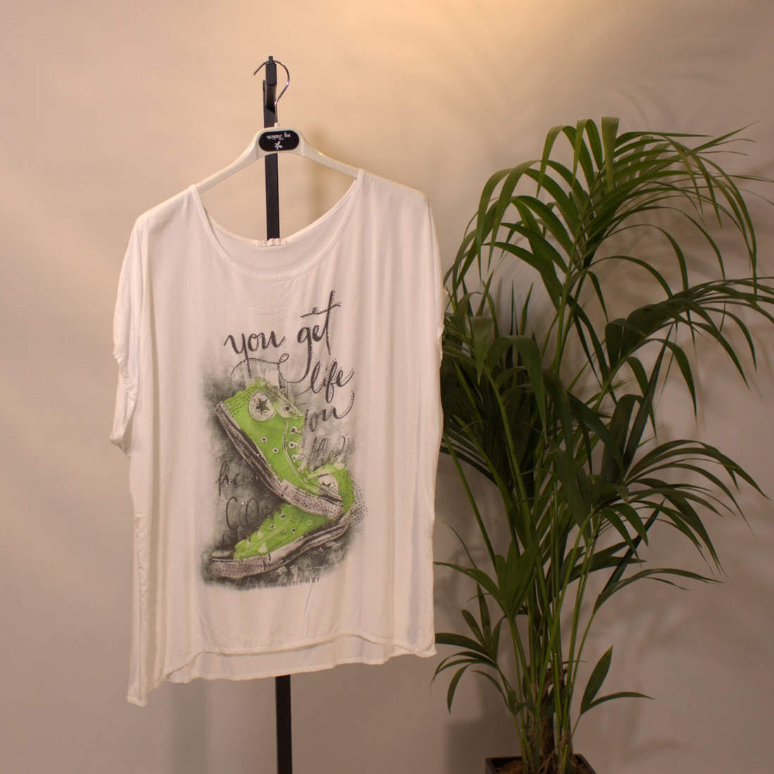 Sneakershirt A - light green