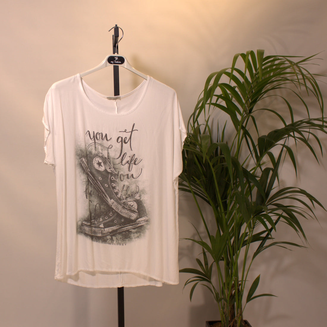 Sneakershirt A - grau