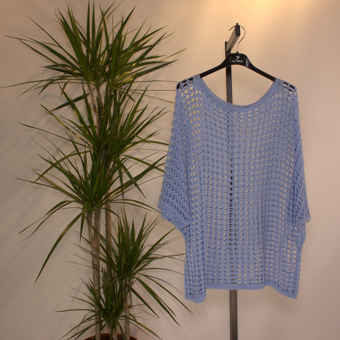 Netzshirt C - blau