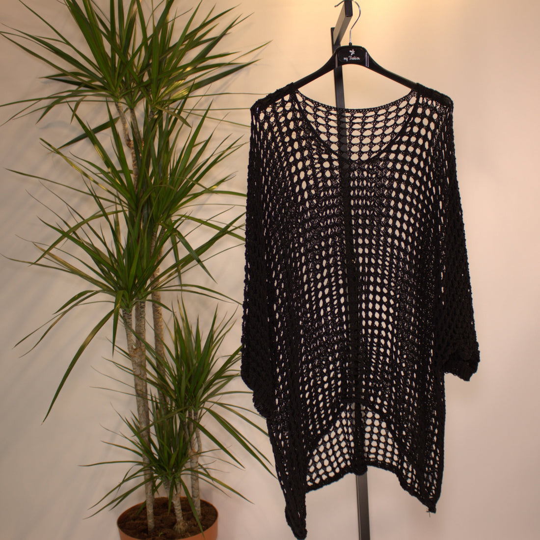 Netzshirt B - schwarz