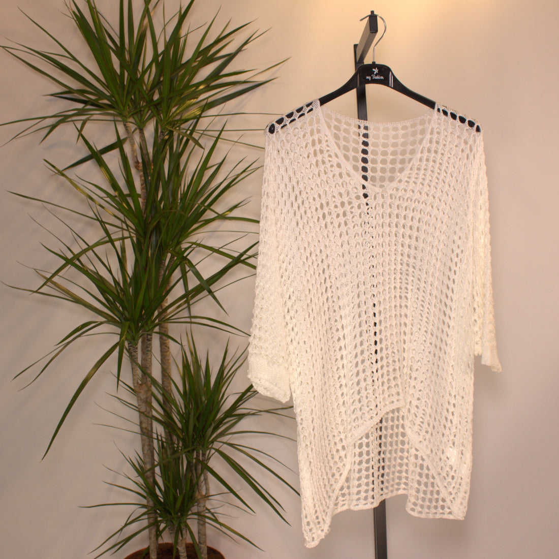 Netzshirt A - weiss