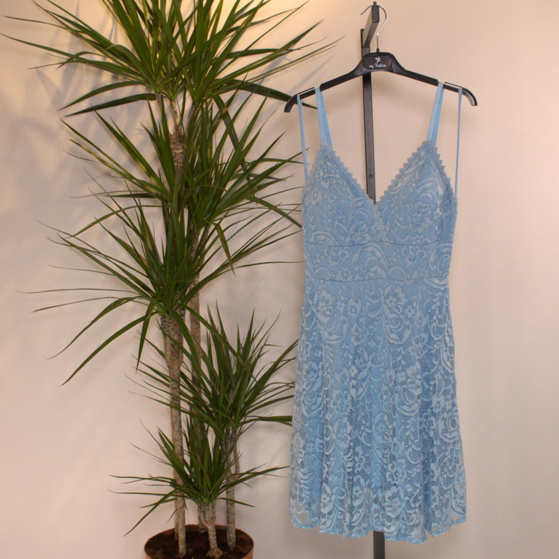 Kleid Spitze - hellblau