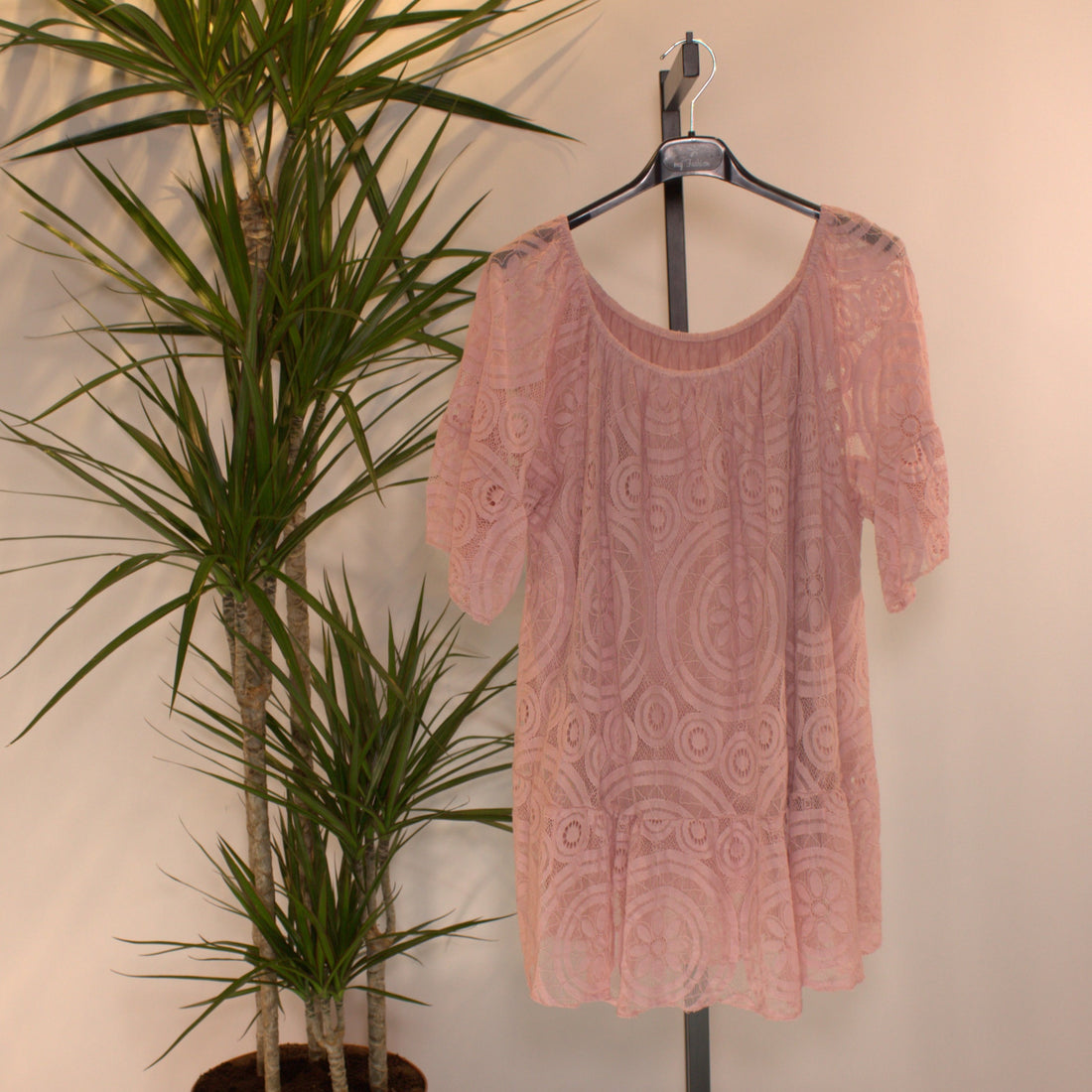 Top lace - pink