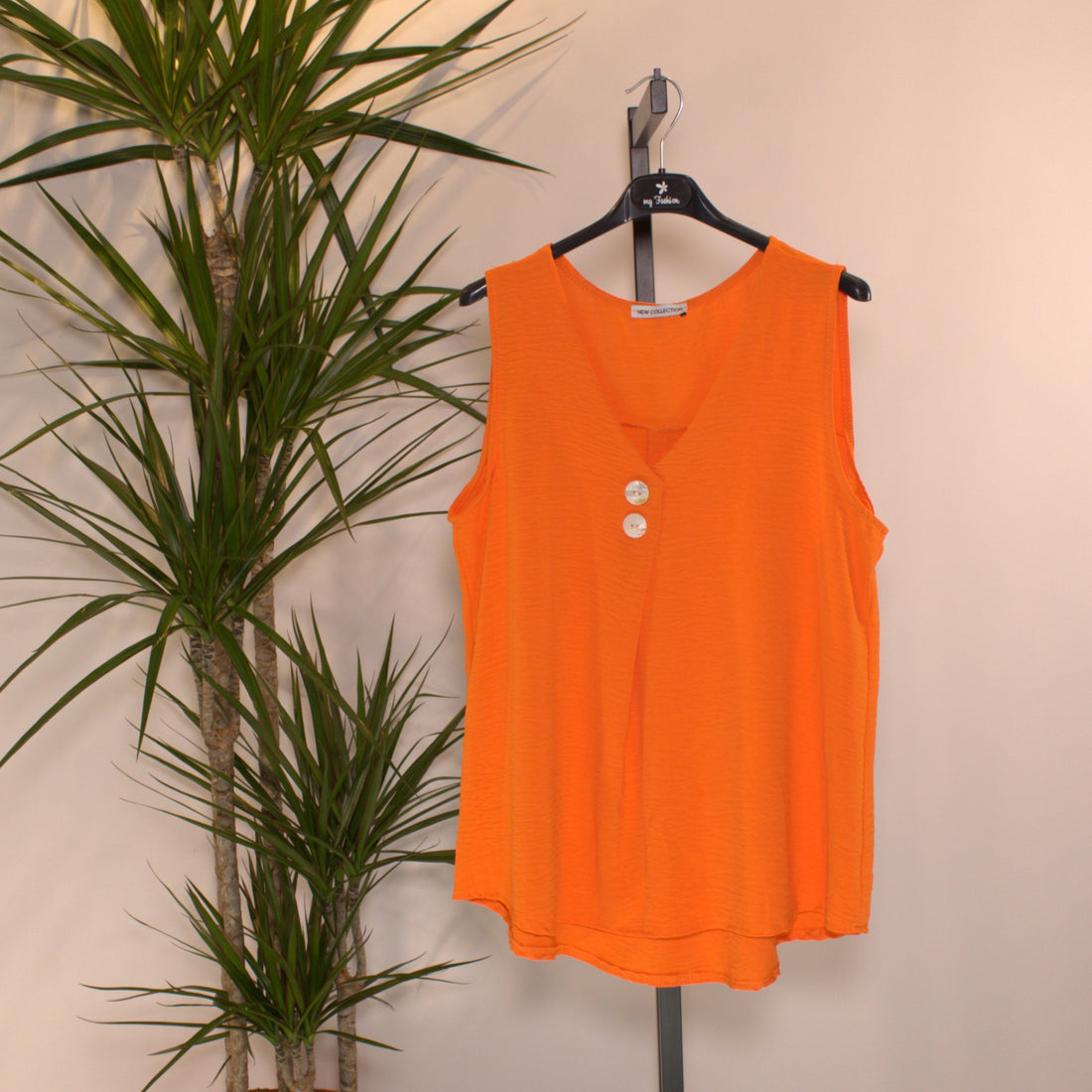 Top knöpfe - orange