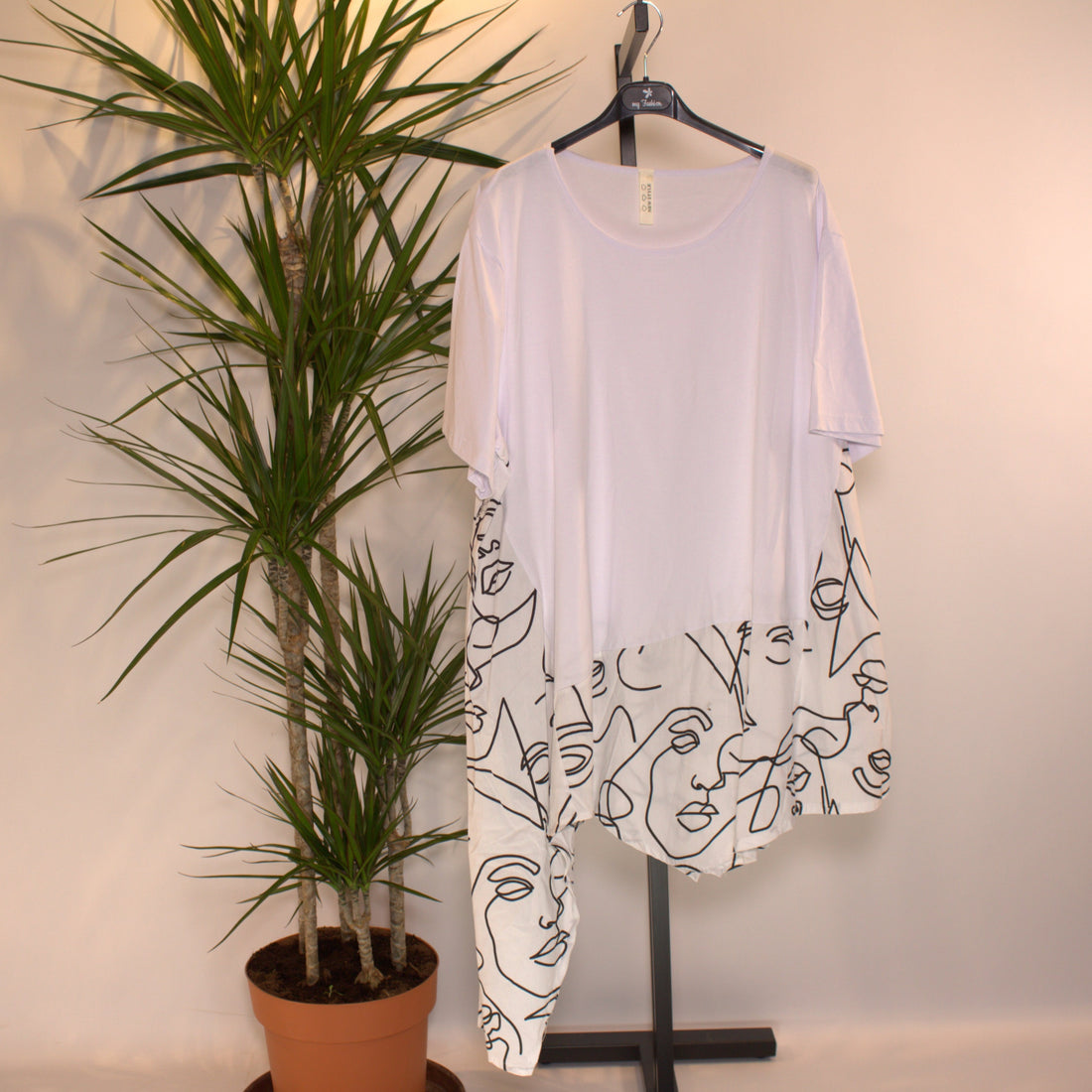Shirt Oversized - white