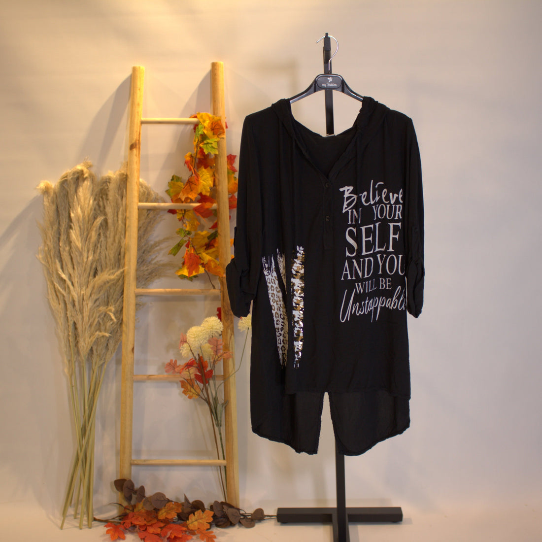 Bluse Believe - Schwarz