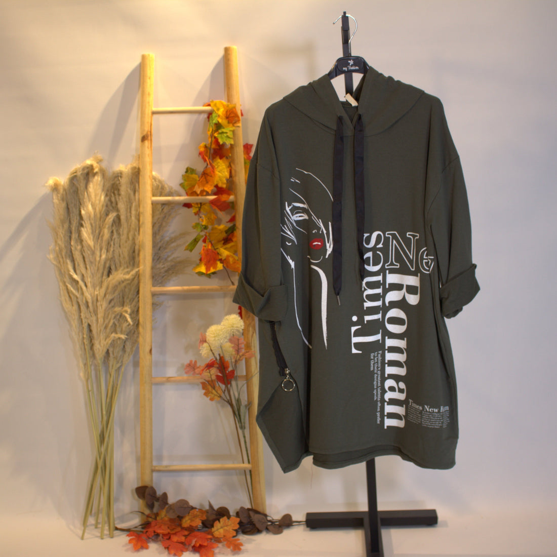 Hooded Shirt TNR - Olive