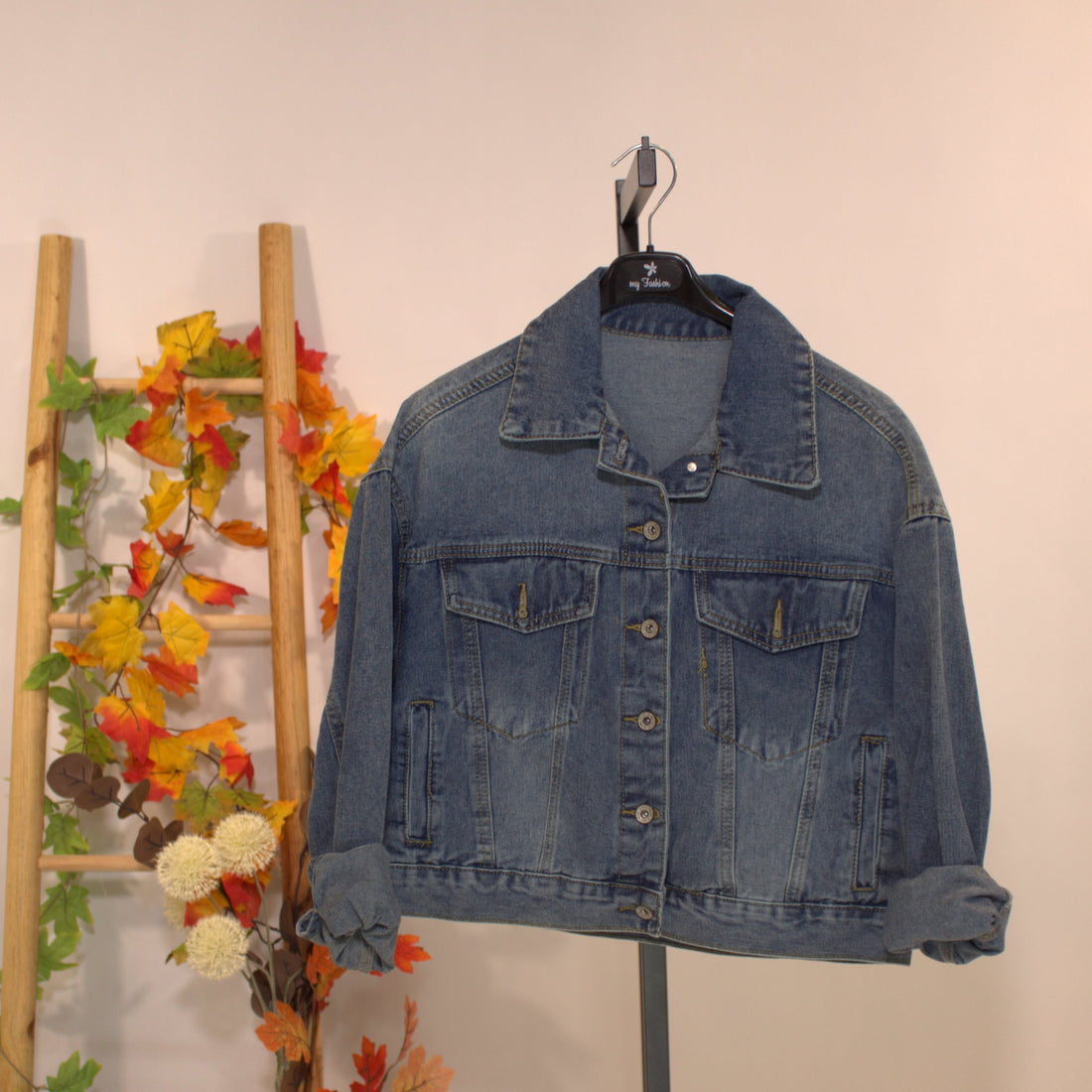 Jeansjacke - Hellblau