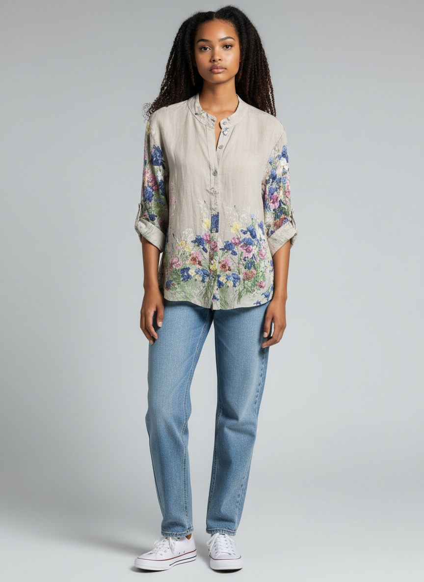 Bluse Klara - Beige