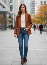 Jacke Fort - Braun