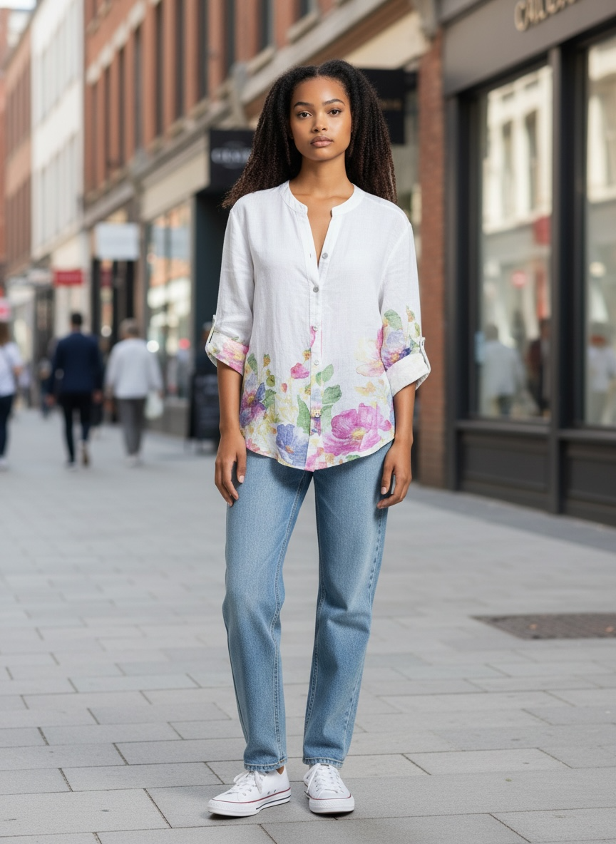 Bluse Peora - Weiß