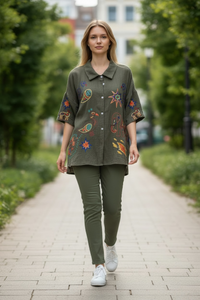 Bluse Rico - Olive