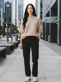 Strickshirt Chalotte - Beige