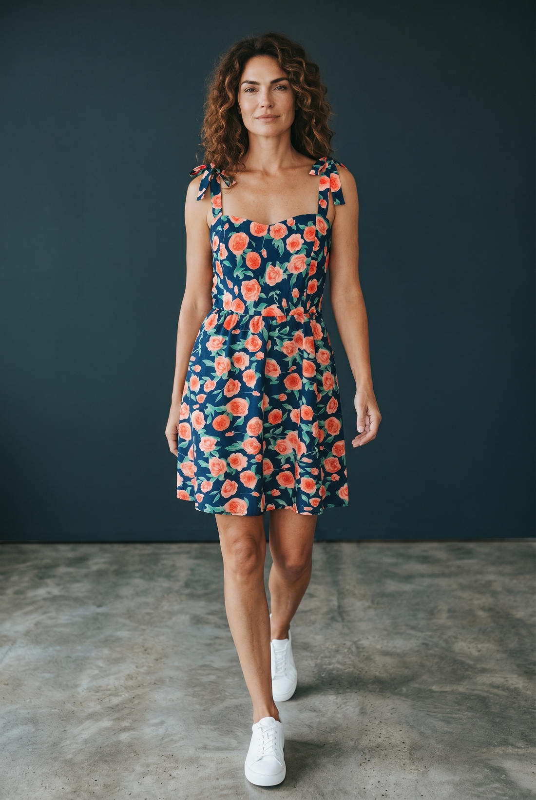 Kleid Rosy - Dunkelblau