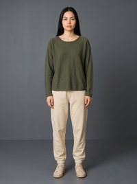 Strickshirt Byron - Dunkelgrün