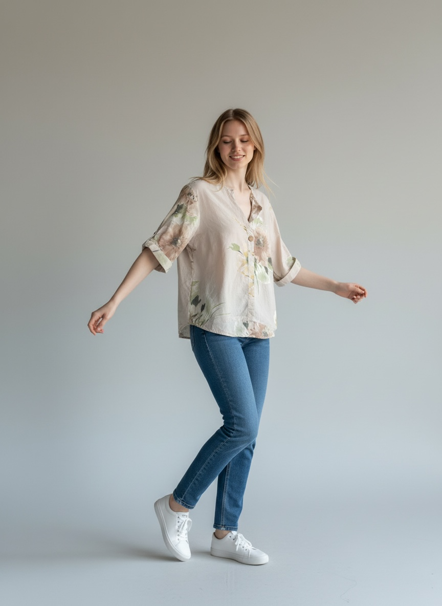 Bluse Kano - Beige