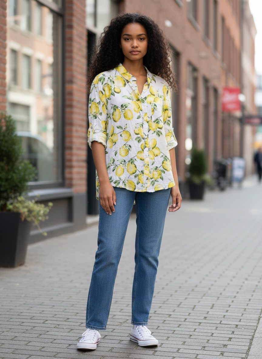 Bluse Citrus - Gelb