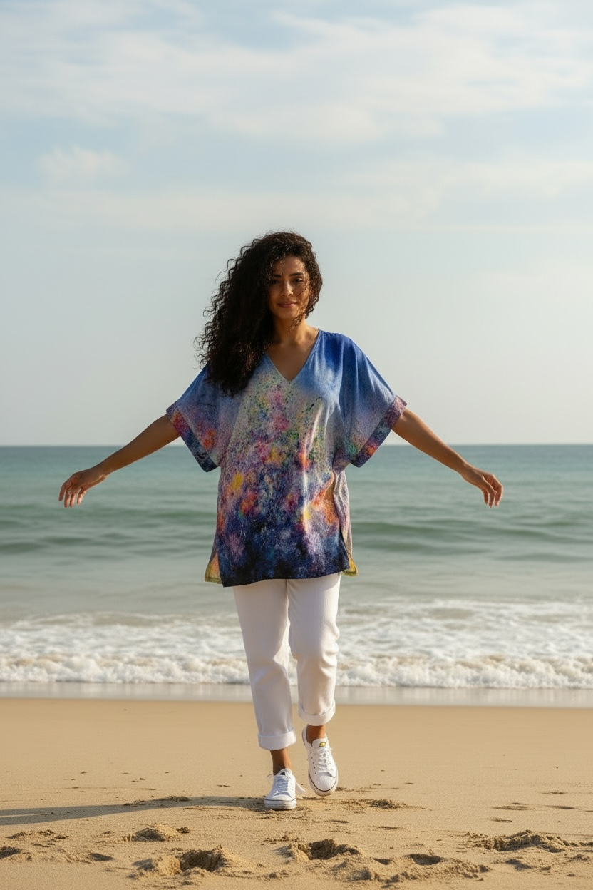 Shirt Aurora - Blau