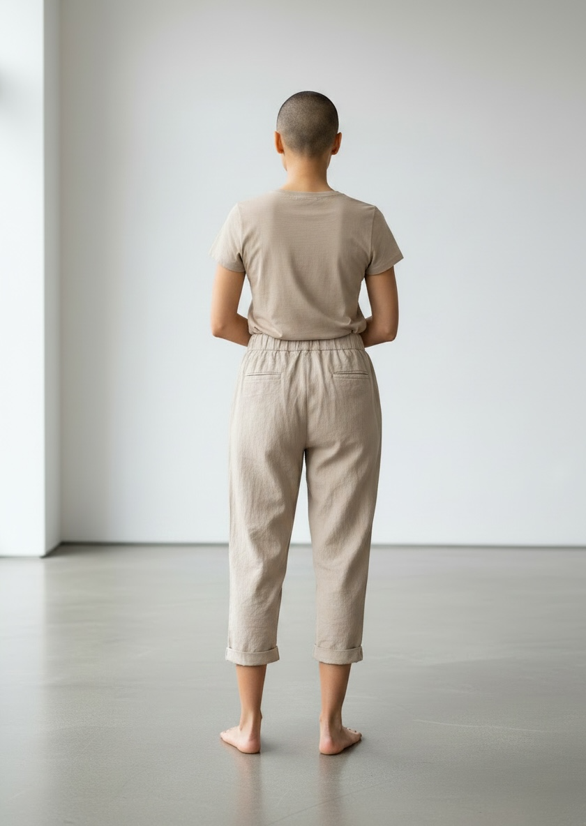 Dreiviertel Hose Emma - Beige