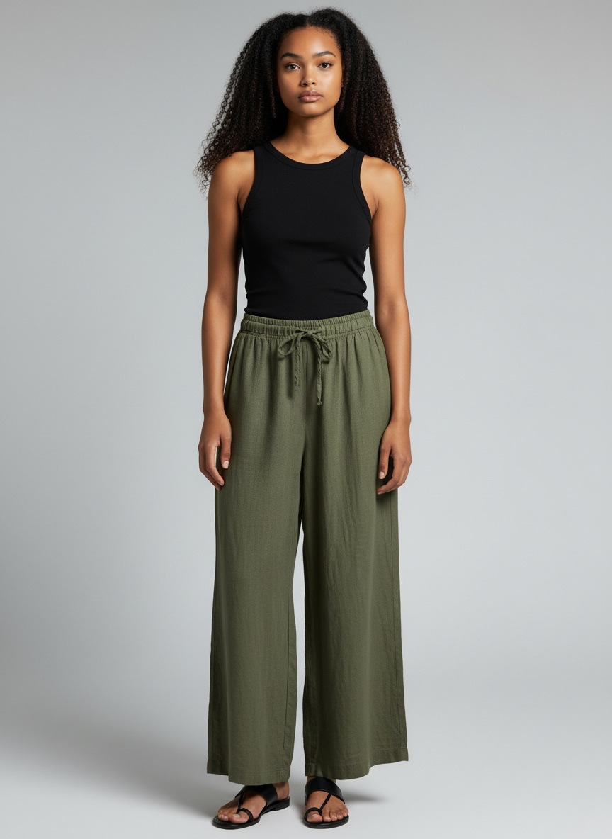 Stoffhose Nay - Olive