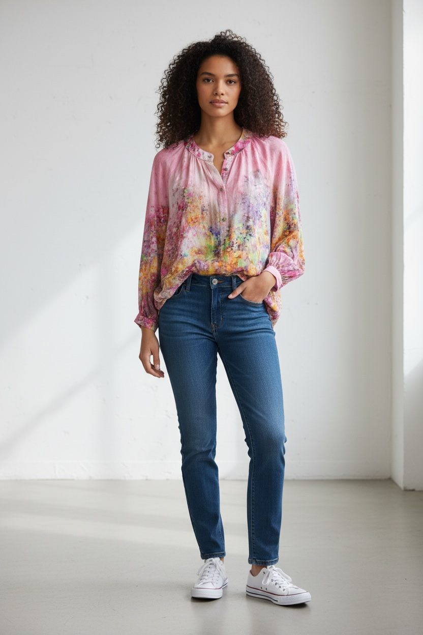 Bluse Feso - Rosa