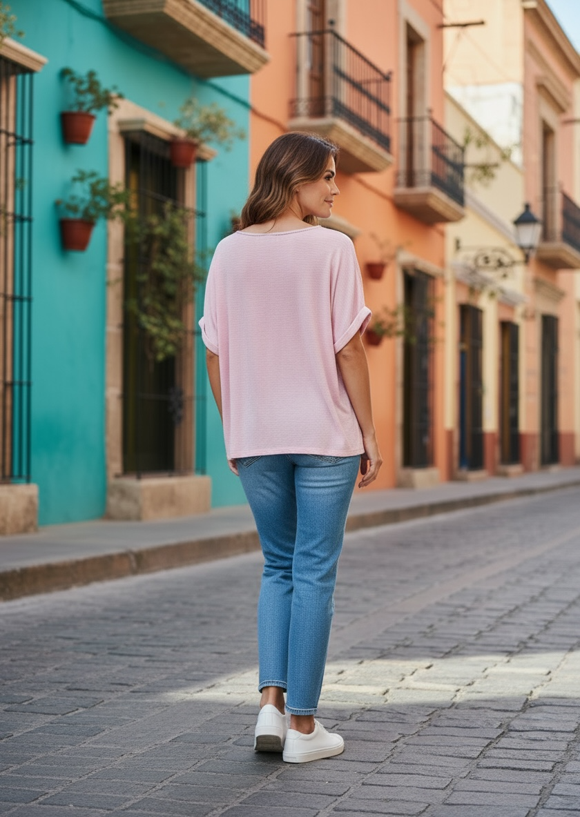 Shirt Liebling - Rosa