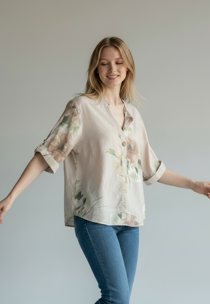 Bluse Kano - Beige