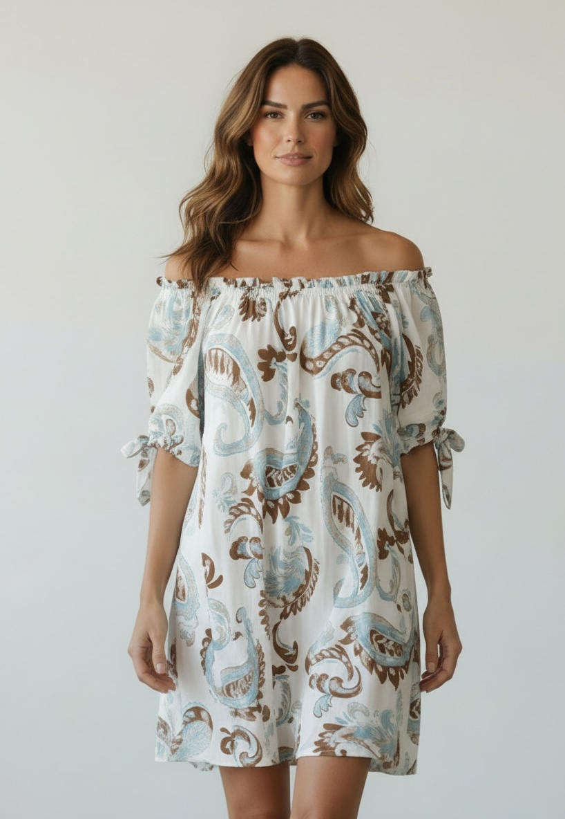 Kleid Accra - Weiß