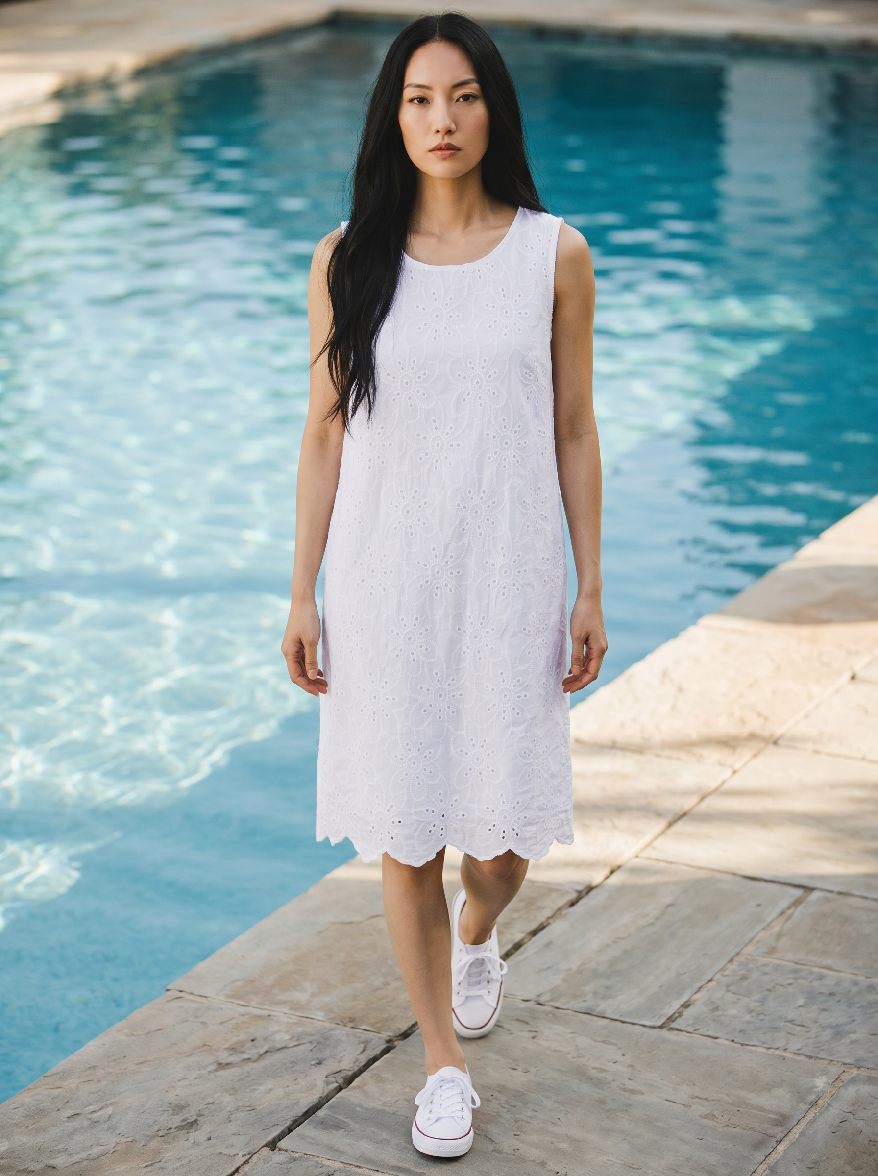 Kleid Baku - Weiss