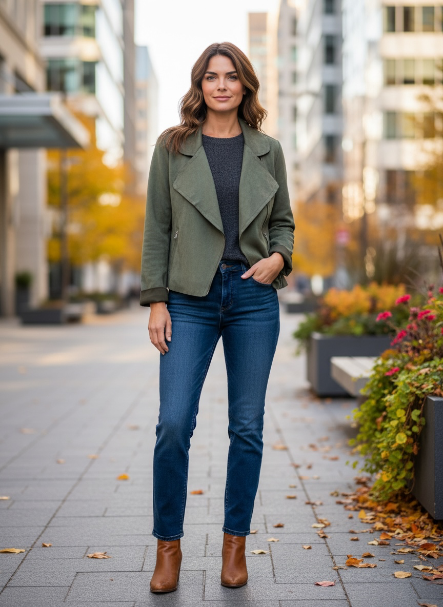 Jacke Surrey - Olive