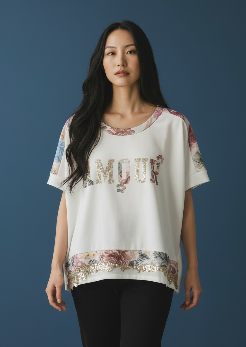 Shirt Amour - Weiß