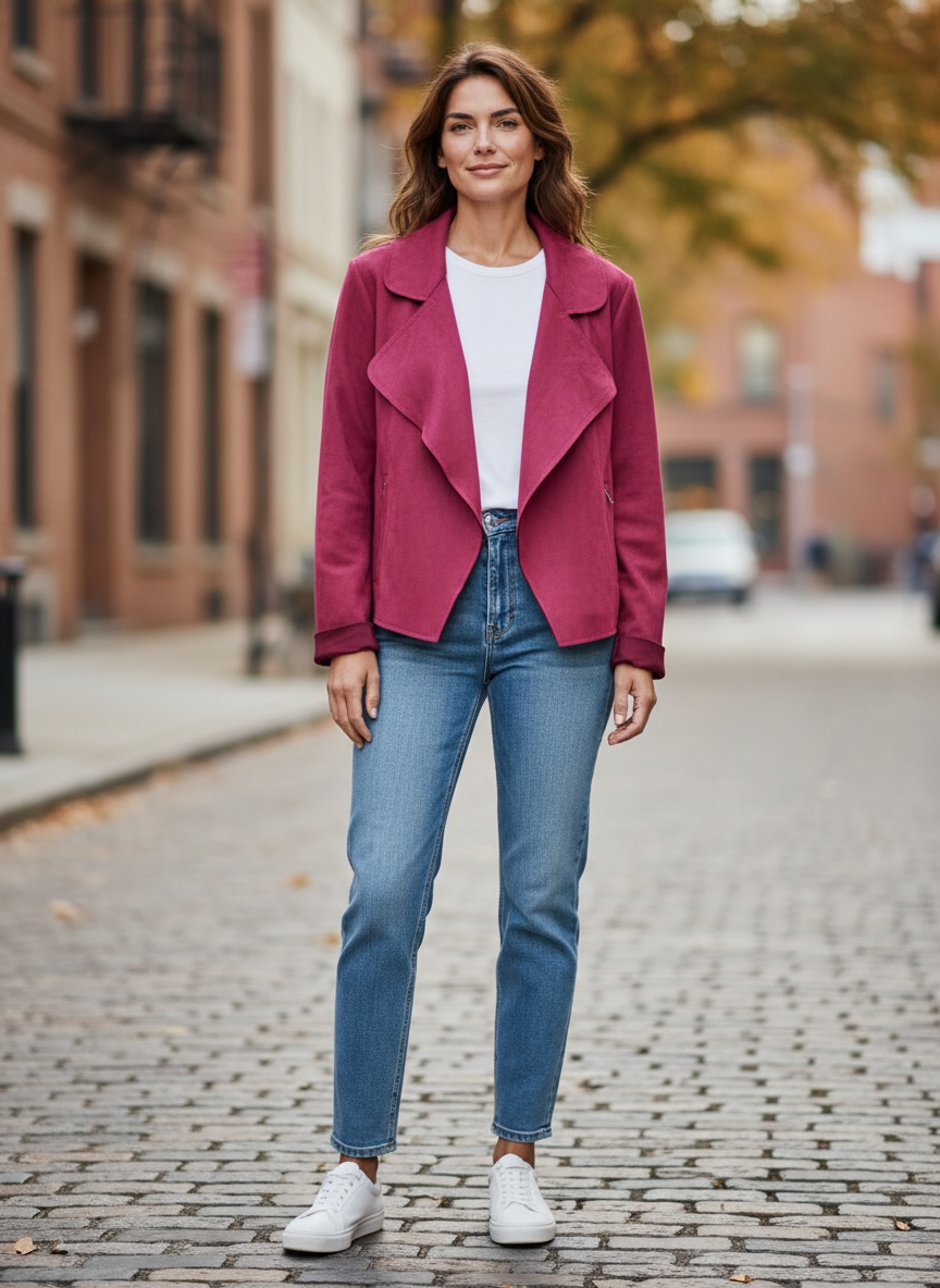 Jacke Surrey - Rot