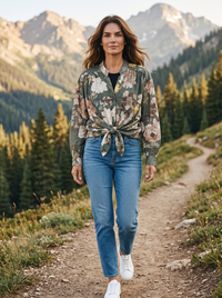 Bluse Bozen - Olive