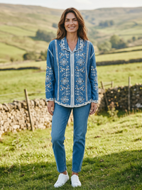 Bluse Boerne - Blau