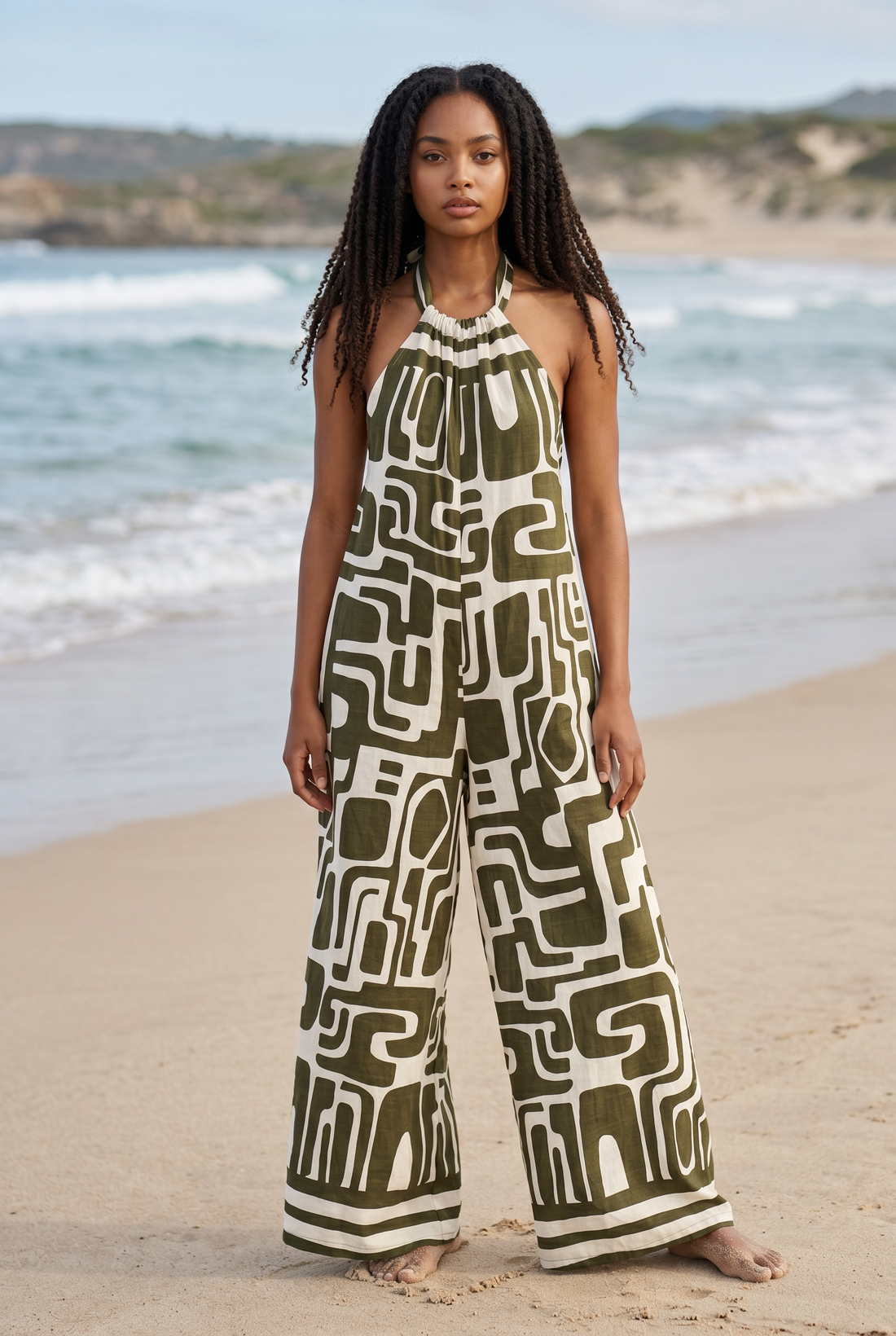 Jumpsuit Kuta - Khaki