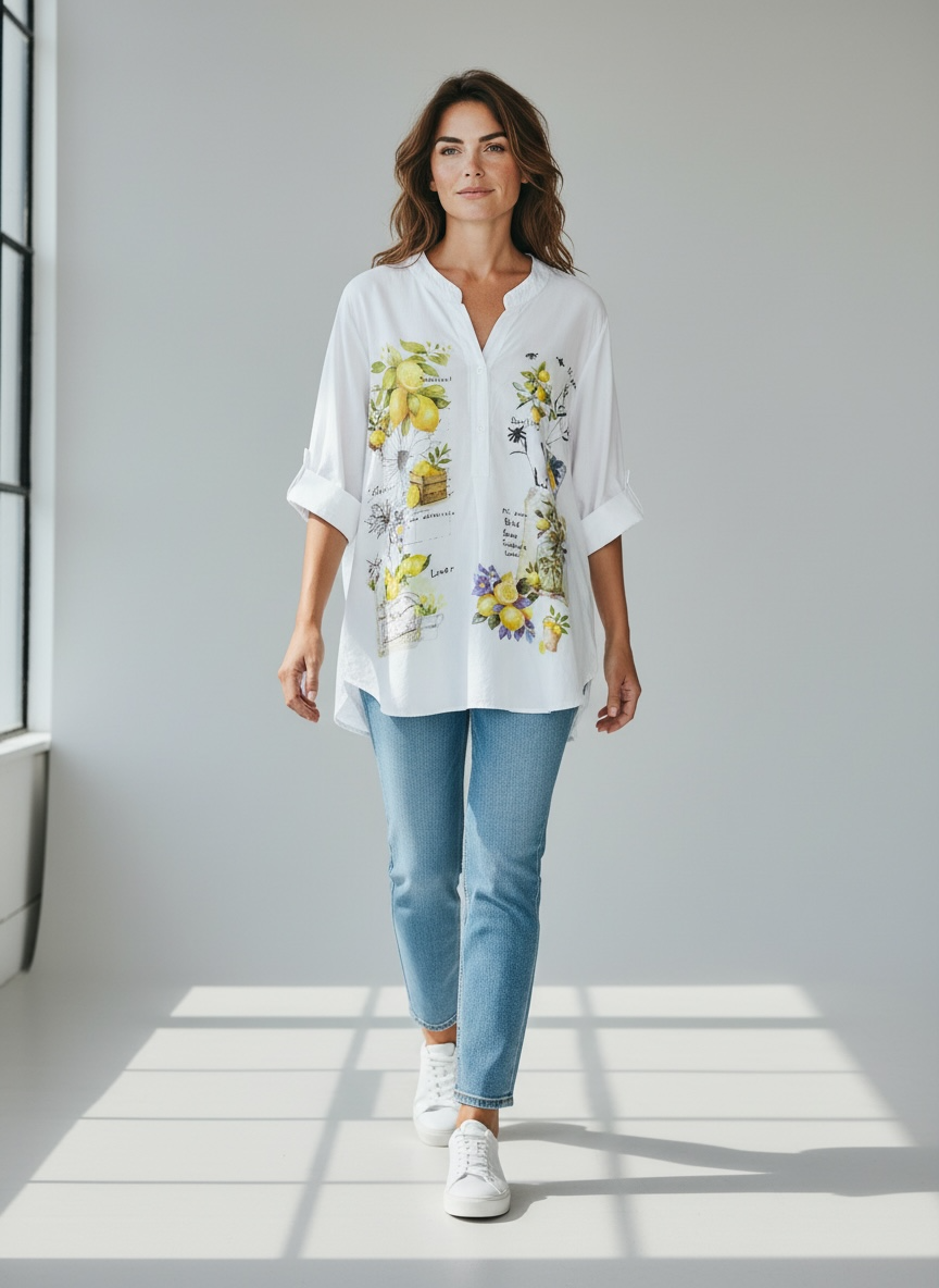 Bluse Lemonlove - Weiß