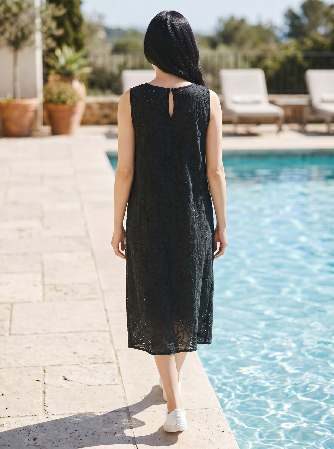 Kleid Baku - Schwarz