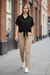 Bluse Ancona - Schwarz