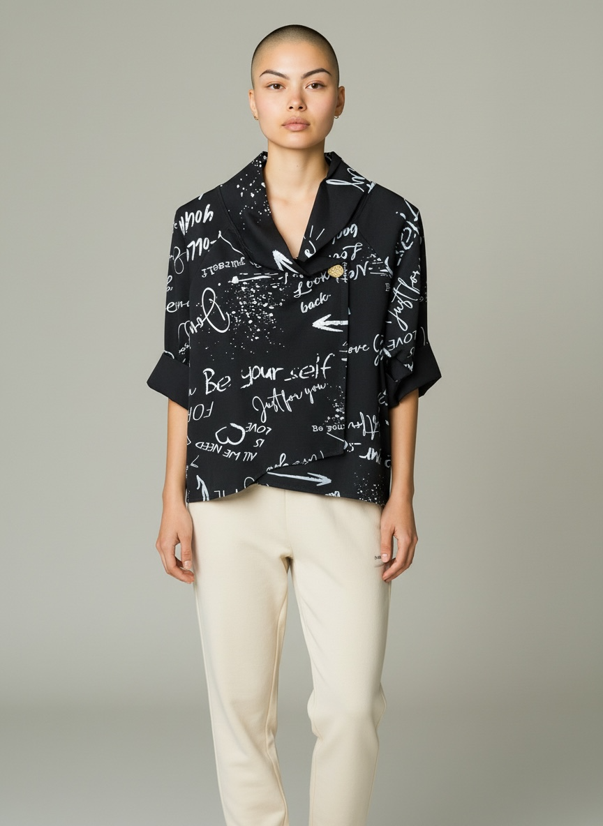 Sweater Renn - Schwarz