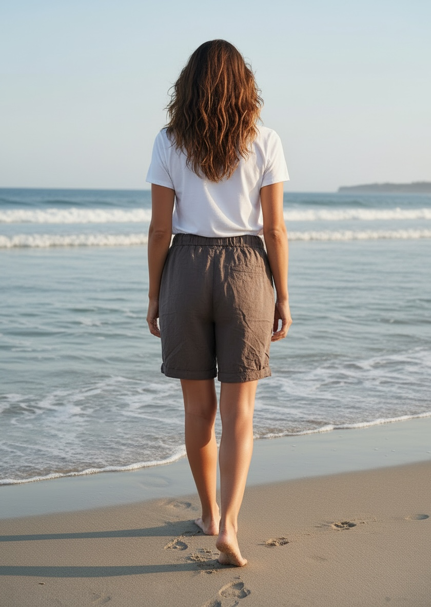 Short Beca - Grau