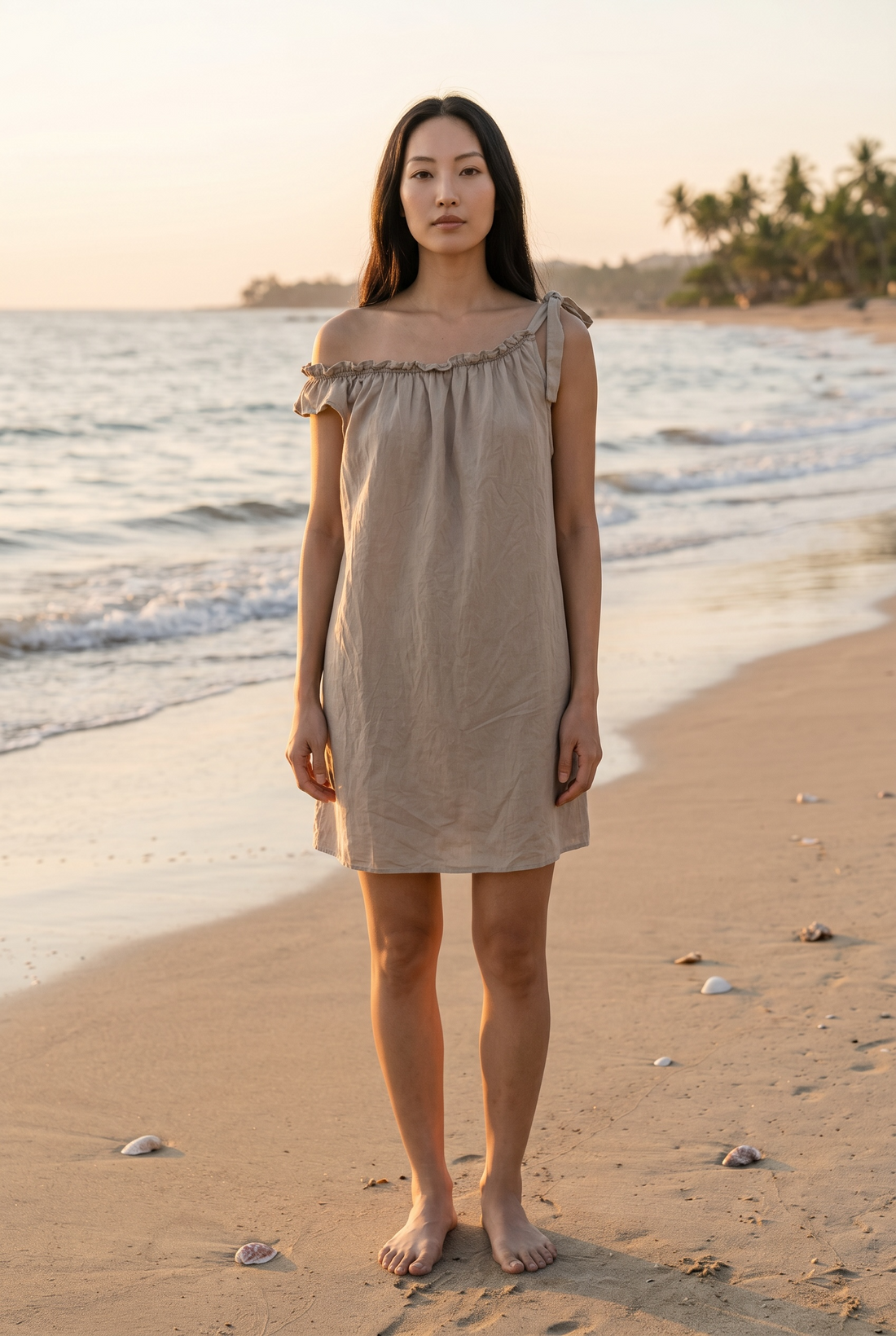 Kleid Lau - Beige