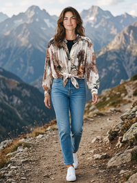 Bluse Bozen - Beige