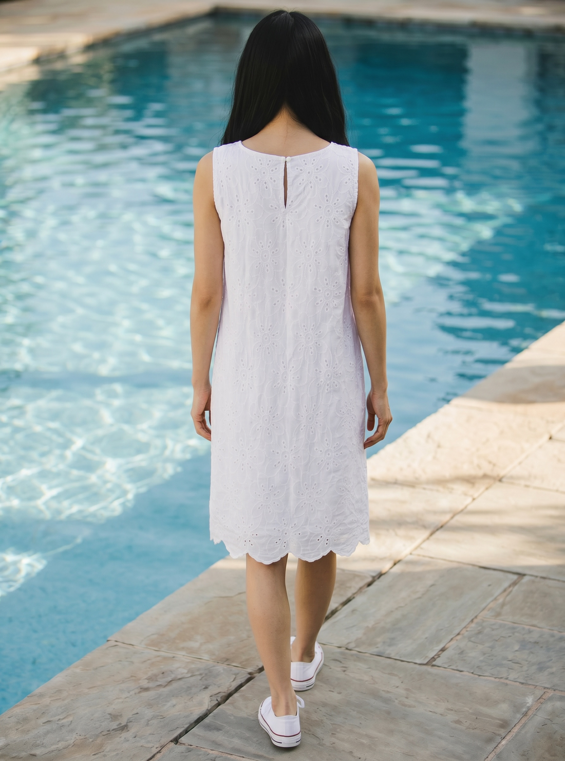 Kleid Baku - Weiss